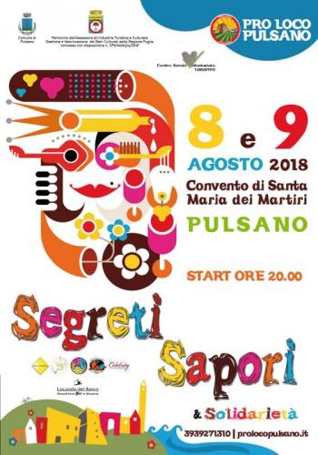 Segreti, Sapori E Solidarietà A Pulsano - Pulsano