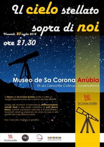 Il Cielo Stellato Sopra Di Noi A Lunamatrona - Lunamatrona