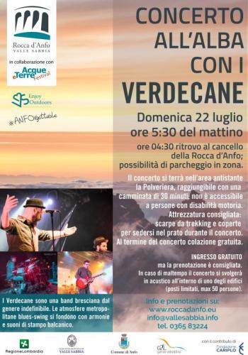 Concerto All'alba Con I Verdecane A Anfo - Anfo