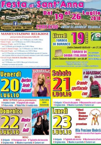 La Festa Di Sant'anna A Camerino - Camerino