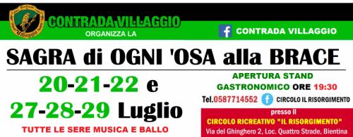 Sagra Di Ogni Osa Alla Brace A Bientina - Bientina