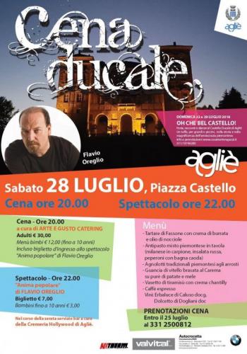 Cena Ducale E Spettacolo A Agliè - Agliè