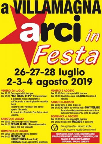 Arci In Festa A Villamagna - Volterra