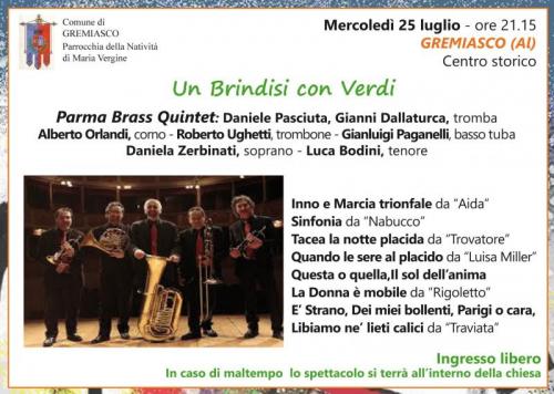 Concerto Un Brindisi Con Verdi A Gremiasco - Gremiasco