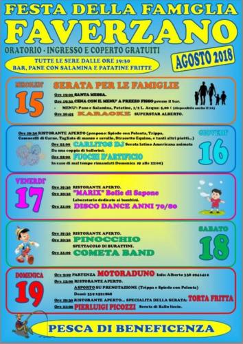 Festa Della Famiglia A Faverzano - Offlaga
