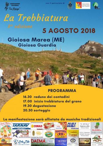 Trebbiatura Del Grano A Gioiosa Marea - Gioiosa Marea