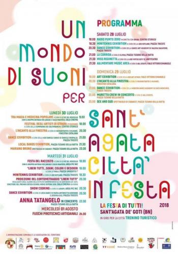Un Mondo Di Suoni Per Sant'agata Città In Festa - Sant'agata De' Goti
