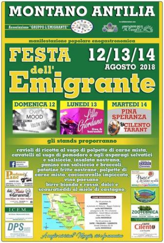 Festa Dell'emigrante A Montano Antilia - Montano Antilia