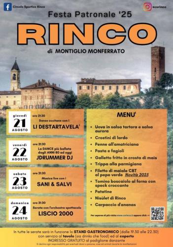 Festa Patronale A Rinco Di Montiglio Monferrato  - Montiglio Monferrato