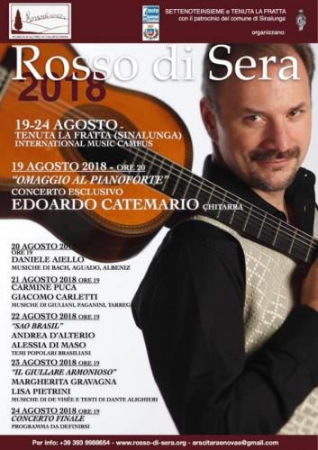 Festival Di Musica Classica Rosso Di Sera A Sinalunga - Sinalunga