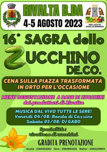 La Sagra Dello Zucchino A Rivalta Bormida - Rivalta Bormida