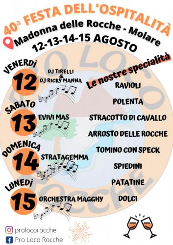 Festa Della Ospitalita A Madonna Delle Rocche - Molare