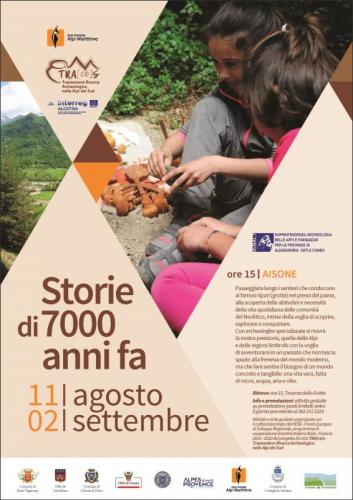 Storie Di 7000 Anni Fa A Aisone - Aisone