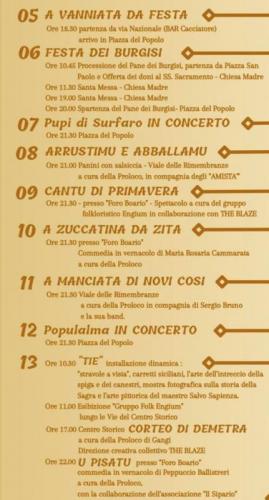 La Sagra Della Spiga A Gangi - Gangi