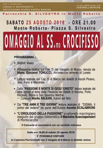 Omaggio Al Ss. Crocefisso A Monte Roberto - Monte Roberto