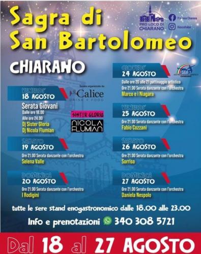 La Sagra Di San Bartolomeo A Chiarano - Chiarano