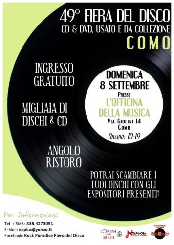 La Fiera Del Disco A Como - Como