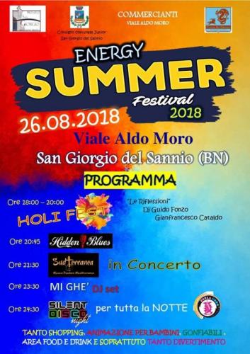 Energy Summer Festival A San Giorgio Del Sannio - San Giorgio Del Sannio