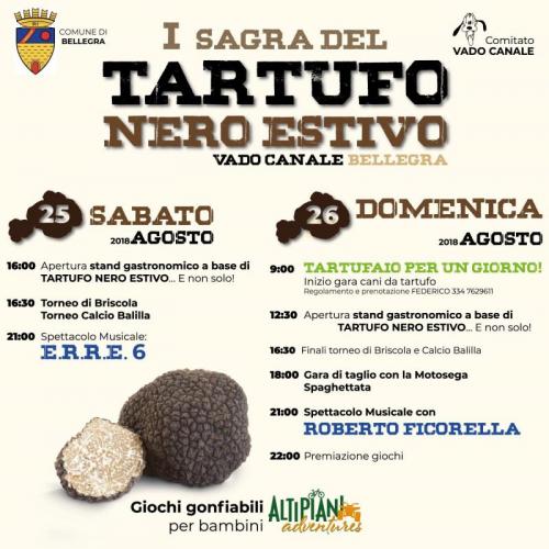Sagra Del Tartufo Nero Estivo A Bellegra - Bellegra