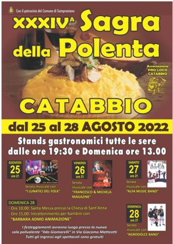 Sagra Della Polenta A Catabbio - Semproniano
