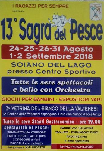 Sagra Del Pesce A Soiano Del Lago - Soiano Del Lago