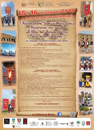 Rievocazione Storica Multi Epoca A Pettorazza Grimani - Pettorazza Grimani