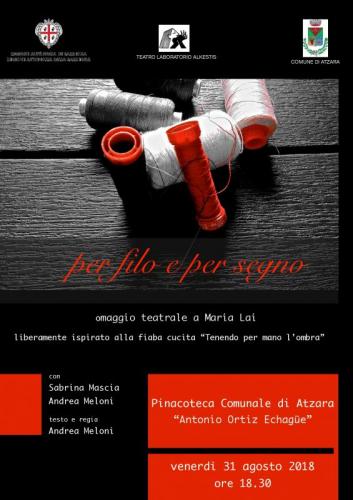 Per Filo E Per Segno A Atzara - Atzara