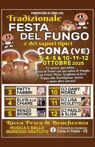La Festa Del Fungo Porcino A Cona - Cona