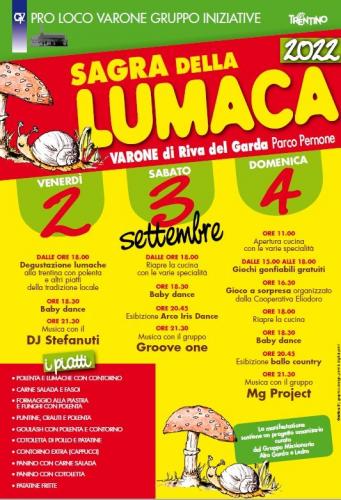 La Sagra Della Lumaca A Varone Di Riva Del Garda - Riva Del Garda