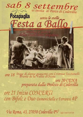 Festa A Ballo Sotto Le Stelle A Codevilla - Codevilla