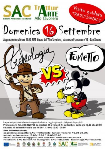 Archeologia Vs Fumetto Al Mat Di San Severo - San Severo