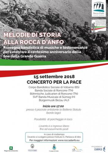 Melodie Di Storia Alla Rocca D'anfo - Anfo