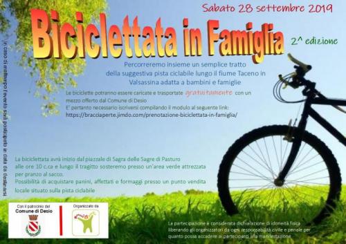 Biciclettata In Famiglia Con Bracciaperte - Desio