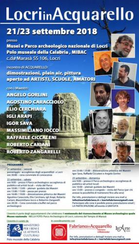 Locri In Acquarello Al Muso Di Locri - Locri