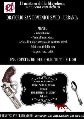 Il Mistero Della Marchesa A Urbania - Urbania