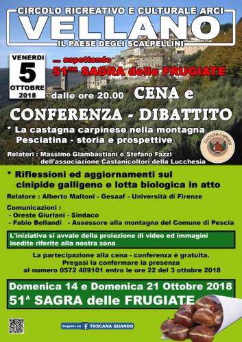 Cena E Conferenza - Dibattito A Pescia - Pescia