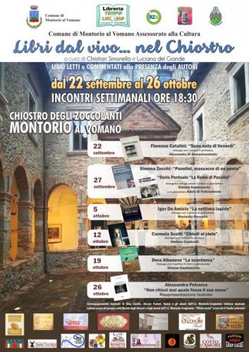 Libri Dal Vivo... Nel Chiostro A Montorio Al Vomano - Montorio Al Vomano
