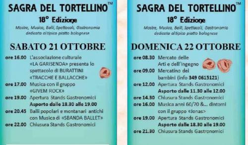 Sagra Del Tortellino A Pianoro - Pianoro