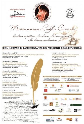 Mariannina Coffa Caruso - Manifestazione A Palermo - Palermo