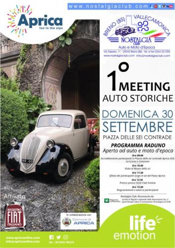 Meeting Auto Storiche A Aprica - Aprica