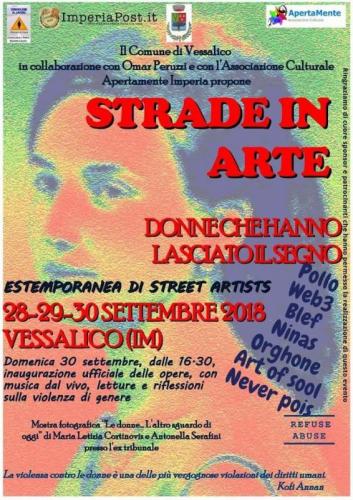 Strade In Arte. Donne Che Hanno Lasciato Il Segno A Vessalico - Vessalico