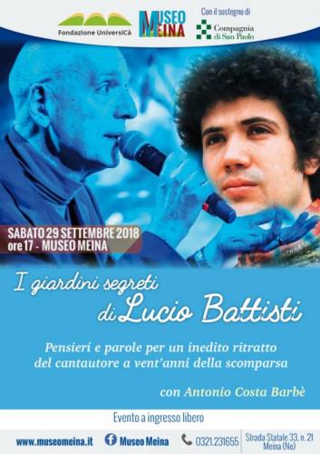 I Giardini Segreti Di Lucio Battisti A Meina - Meina