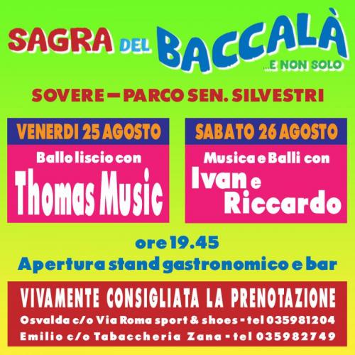 La Sagra Del Baccala A Sovere - Sovere