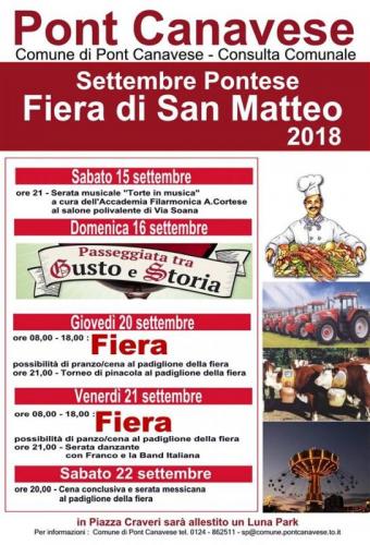 La Fiera Di San Matteo A Pont Canavese - Pont-canavese