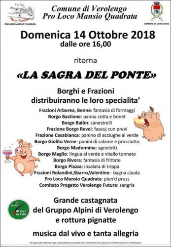 La Sagra Del Ponte A Verolengo - Verolengo