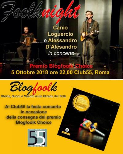 Premio Blogfoolk Choice A Roma - Roma