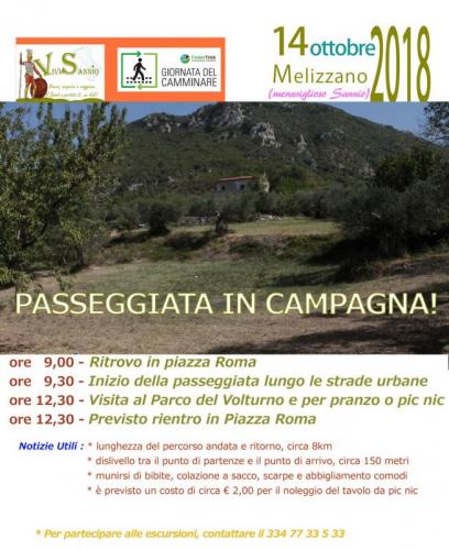 Giornata Nazionale Del Camminare A Melizzano - Melizzano
