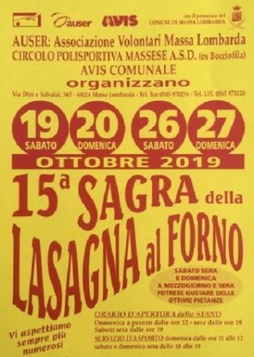 Sagra Della Lasagna Al Forno A Massa Lombarda - Massa Lombarda