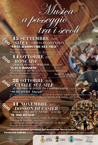 Musica A Passeggio Tra I Secoli - Casale Sul Sile