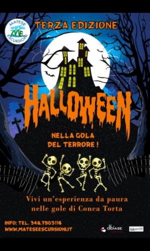 Halloween Alle Gole Di Conca Torta In Notturna - Cusano Mutri